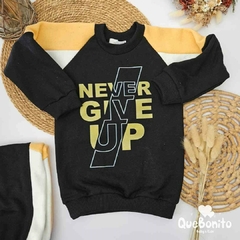 Conjunto "Never Give" - comprar online