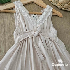 Vestido "Bulgary" Beige - comprar online