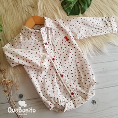 Body Camisa "Fantasia" Estampada