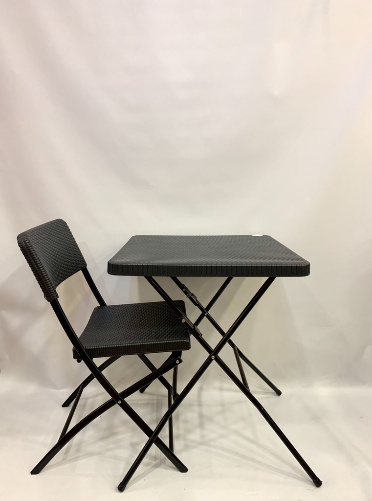 Set de silla y mesa plegable