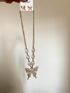 Collar + Aros - Butterfly en internet