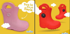 PLUMITAS - Botas de Lluvia - ROSA - comprar online