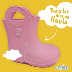 PLUMITAS - Botas de Lluvia - ROSA