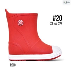 Prowess #20 - Bota de Lluvia - Rojo