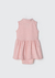 Body Vestido Bebê Menina Gola Polo Hering - Rosa - Gika Baby