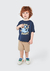 Camiseta Infantil Menino Toddler Com Estampa Interativa Hering - Azul na internet