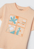 Camiseta Infantil Menino Toddler Com Estampa Hering - Laranja - Gika Baby