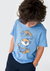 Camiseta Infantil Menino Toddler Com Estampa Hering - Azul na internet