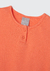 Blusa Infantil Menina Toddler Com Fru frus Hering - Laranja - loja online