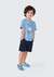 Camiseta Infantil Menino Toddler Com Estampa Hering - Azul