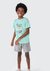 Pijama Infantil Menino Curto Com Estampa Hering - Verde - loja online