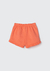 Shorts Infantil Menina Toddler Em Moletom Hering - Laranja na internet