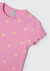 Blusa Infantil Menina Toddler Estampada Hering - Rosa - Gika Baby