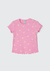 Blusa Infantil Menina Toddler Estampada Hering - Rosa - comprar online