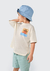 Camiseta Infantil Menino Toddler Oversized Hering - Amarelo na internet