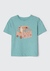 Camiseta Infantil Menino Toddler Com Estampa Interativa Hering - Verde - comprar online