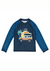 Blusa Infantil Malha UV50+ Malwee - Azul