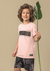 Conjunto Infantil Camiseta e Bermuda Masculina Kamylus - Rosa - comprar online