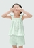 Conjunto Curto Infantil Menina Toddler Hering - Verde