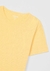 Camiseta Básica Infantil Unissex Regular Hering - Amarelo