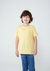 Camiseta Básica Infantil Unissex Regular Hering - Amarelo - comprar online