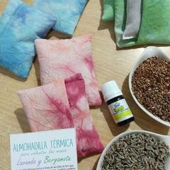 Almohaditas Térmicas para calentar manos con semillas de lino, Lavanda y Bergamota no en internet