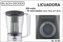 LICUADORA BLX 10 . BLACK and DECKER - comprar online