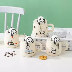 TAZA CON TAPA BIG PANDA TOP en internet