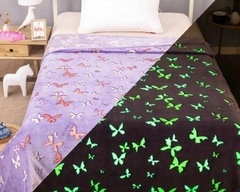 MANTA PLUSH LUMINOSA CAMA - tienda online