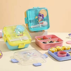 LUNCHERA KIDS CRISTAL CUADRADA MIX - comprar online