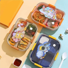 LUNCHERA VIANDA 4 DIVISIONES KIDS