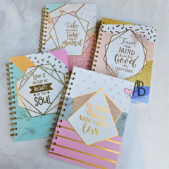 CUADERNO ESPIRAL LOVE SOUL GOLD TD