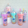 VASO ASTRONAUTA GLITTER PASTEL