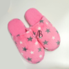 PANTUFLA MINI STAR ROSA PACK X3