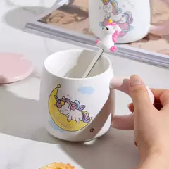 TAZA CON TAPA UNI CUCHARA DREAM - Ab importados