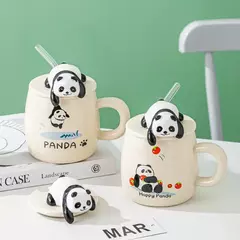 TAZA CON TAPA BIG PANDA TOP