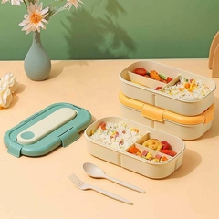 LUNCHERA VIANDA COLOR 3 DIVISIONES - comprar online