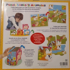 PUZZLEBOOKS ANIMALES - 4 LIBROS DE CARTON - comprar online