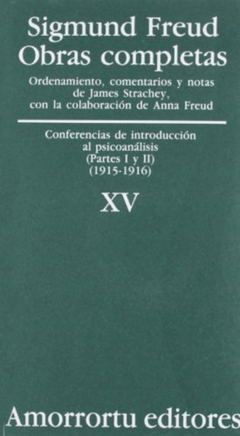 Obras Completas Tomo Xv - Conferencias De In - Freud, Sigmun
