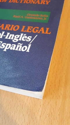 WEST'S LAW DICTIONARY DICC LEGAL INGLES ESPAÑOL en internet