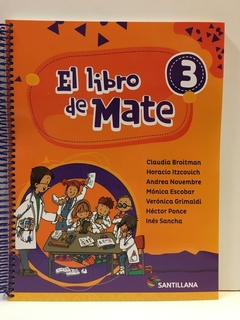 EL LIBRO DE MATE 3 - SANTILLANA