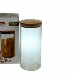 Frasco tapa bamboo 1200 ml