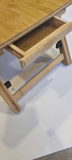 Mesa de cama de bamboo para tablet, notebook o libro - tienda online