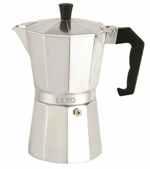 Cafetera de aluminio