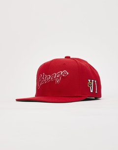 GORRA CHICAGO BULLS MITCHELL & NESS RED - jr sport