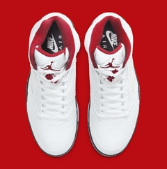 Imagen de AIr Jordan retro 5 Fire Red Silver Tongue(2020)