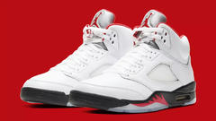 AIr Jordan retro 5 Fire Red Silver Tongue(2020)