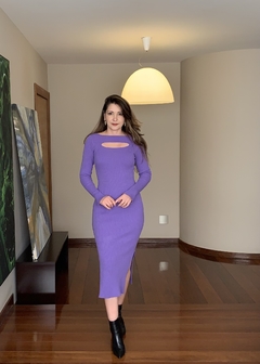 Vestido Anselmi Canelado - loja online