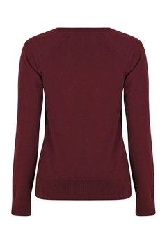 SUÉTER VERMELHO BORDÔ - comprar online