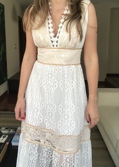 VESTIDO RENDA GUIPIR - comprar online